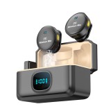 [Pachet 2x] Lavaliera wireless Type-C Techsuit LW5, negru