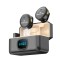 [Pachet 2x] Lavaliera wireless Type-C Techsuit LW5, negru