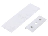 Conector Aluminiu Natural 180&deg; VARIO30-03