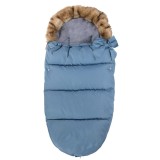 Sac iarna de bebelusi pentru carucior, marime universala, 90x45cm, albastru Household NewTrend