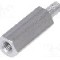 Distantier din aluminiu, 15mm, DREMEC - 235X15