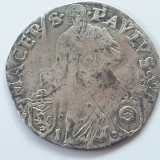 Italia Statele Papale 1 Giulio (1534-1549) argint Paul lll ( Sf.Paul) RaR, Europa