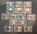 Lot 15 Notgeld Paderborn - 25, 50, 75 Pfennig, 1 și 2 Mark
