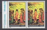 ROMANIA 1995 LP 1374 SFINTELE PASTI PERECHE MNH, Nestampilat