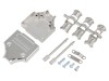 Carcasa Conectori D-Sub MH CONNECTORS MHDM15-K Metal Ecranat Dreapta