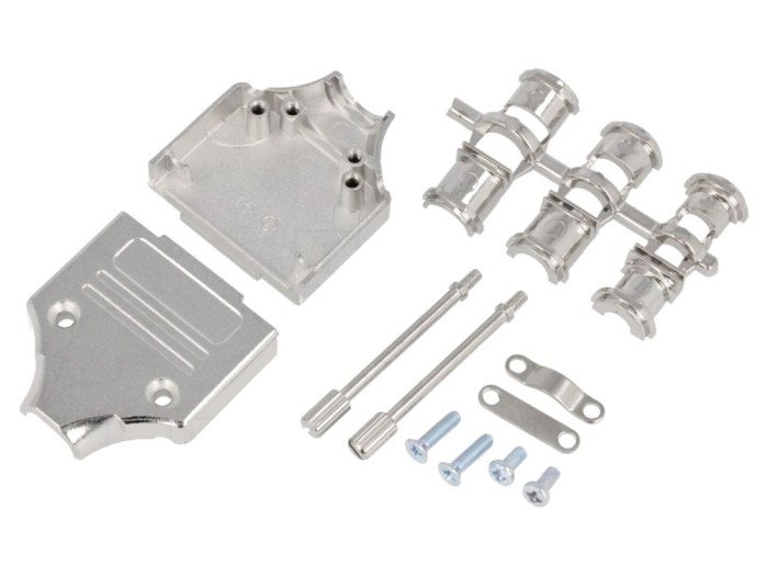 Carcasă conectori D-Sub ecranat, metal