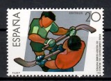 Spania 1988, 1989, 1990 - Sport, 3 serii, 6 poze, MNH