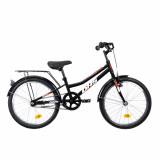 Bicicleta DHS, 20 inch, Negru