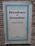 D&eacute;cadence et Grandeur, Tristan Bernard, Les Editions des Portiques 1928