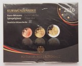 Germania set monetarie EURO cu monede 2016 (inclusiv 2 Euro Saxony) (A) UNC, Europa
