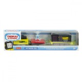 Locomotiva motorizata cu 2 vagoane, Thomas and Friends, Deliver the Win Diesel, HDY74