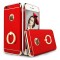 Husa telefon Iphone 6 Plus/6S Plus offera protectie 3in1 Ultrasubtire - Red Matte G Ring