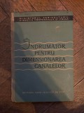 Indrumator pentru dimensionarea canalelor (1960)