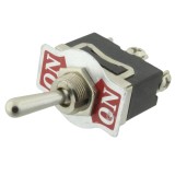 Intrerupator basculant, 2 pozitii, mod comutare ON-ON, SPDT, NINIGI, T212512