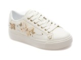 Pantofi ALDO albi, PEARLWING 100, din piele ecologica