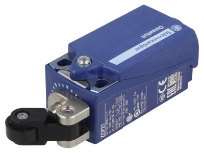 Limitator cursă manetă cu rolă din plastic 14mm 10A foto