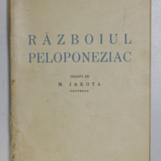 RAZBOIUL PELOPONEZIAC de THUKYDIDES 1941