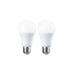 Pachet de 2 becuri LED cu surub Edison 10 W (echivalent 75 W) alb cald - NOU