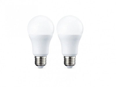 Pachet de 2 becuri LED cu surub Edison 10 W (echivalent 75 W) alb cald - NOU foto