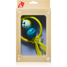 Sophie La Girafe Vulli Balls Rattle jucărie zornăitoare Green 3m+ 1 buc