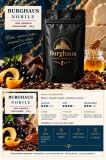 Cumpara ieftin Cafea boabe de specialitate BURGHAUS Nobile 250 g