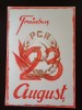 PM321N Material de propagandă comunistă, Trăiască 23 August și cu stema PCR