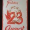 PM321N Material de propagandă comunistă, Trăiască 23 August și cu stema PCR