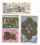 Cehoslovacia - Marci diverse (3 buc.), 1969, obliterate