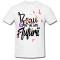 Tricou &quot; Beau sa imi inec fluturii &quot;