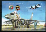 Bulgaria 2019 - 30 de ani MiG-29 &icirc;n Forțele Aeriene Bulgare bloc MNH