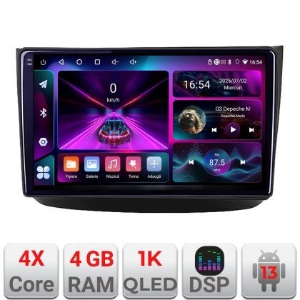 Navigatie Mercedes Vito Viano 2004-2006 dedicata Android radio gps internet 4+64 InCell display Qled 1K Rockchip Kit-+EDT-E210-RK CarStore Technology
