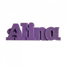 Breloc personalizat cu numele Alina