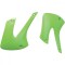 Laterale radiator Kawasaki KX85/01-13 ,verde Cod Produs: MX_NEW KA03717026
