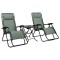 Delux 2x șezlong și set de masă verde