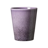 Ghiveci ceramic, interior, rotund, mov, 13 x 15 cm, Medina