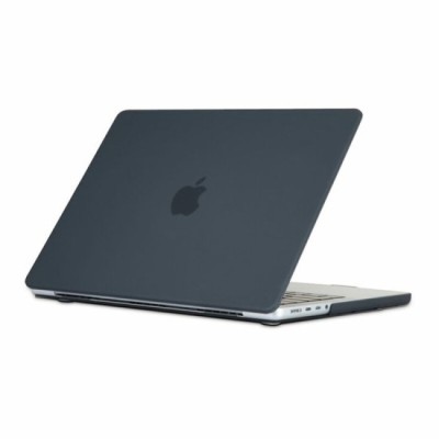 Husa pentru MacBook Pro 14 (2021 / 2022 / 2023) - Techsuit UltraShell - Matte Black foto