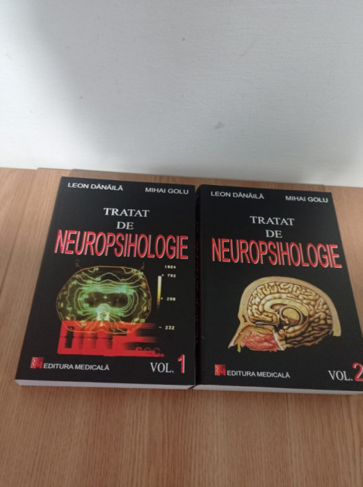 Tratat de neuropsihologie (2 vol.) - Mihai Golu, Leon Danila