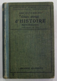 COURS ABREGE D &#039;HISTOIRE , ENSEIGNEMENT PRIMAIRE SUPERIEUR par ALBERT MALET et JULES ISAAC , 1922
