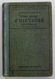 COURS ABREGE D &#039;HISTOIRE , ENSEIGNEMENT PRIMAIRE SUPERIEUR par ALBERT MALET et JULES ISAAC , 1922