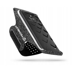 Husa telefon brat pentru jogging 6.5 Techsuit TH10, grialb foto