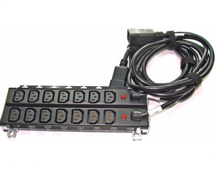 Modular PDU Extension Bar HP 2 x 417585-001 411273-002 C13 7 Outlets