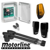 Kit automatizare poarta batanta 2x2.5m -MOTORLINE LINCE300-KIT