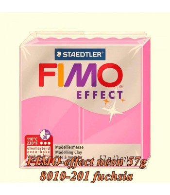 FIMO Effect 57g Roz aprins neon Neon foto