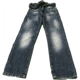 Pantaloni blugi, varsta 4-5 ani , culoarea albastru