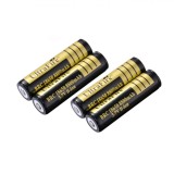 Set 4 x Acumulatori BRC 18650, capacitate 8800mAh, 3.7V