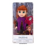 Papusa + pieptene, Disney Frozen, 15Cm