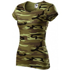 Tricou camuflaj v&acirc;nătoare, model de damă