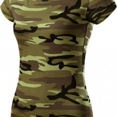 Tricou camuflaj vânătoare, model de damă