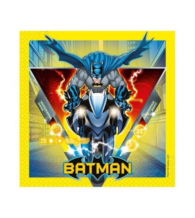 Set 20 servetele petrecere Batman , 33 x 33 cm