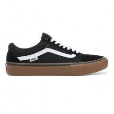 Shoes Vans Old Skool Pro Black/White/Gum foto